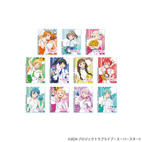 『ラブライブ!スーパースター!!』アクリルカード04/パレードver. コンプリートセット(全11種)(描き下ろしイラスト)